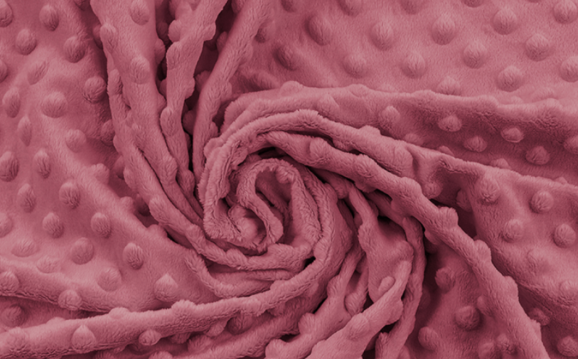 Těhotenský polštář minky starorůžová