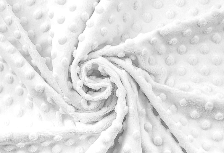 Hvězdička minky bílá