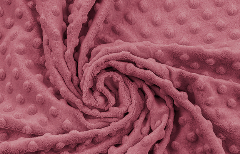 Mickey hlava minky s mašlí starorůžová