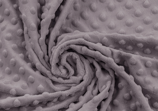 Polštářek minky šedá