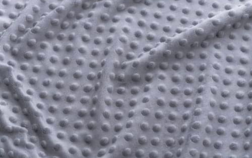 Stabilizační polštářek minky šedá