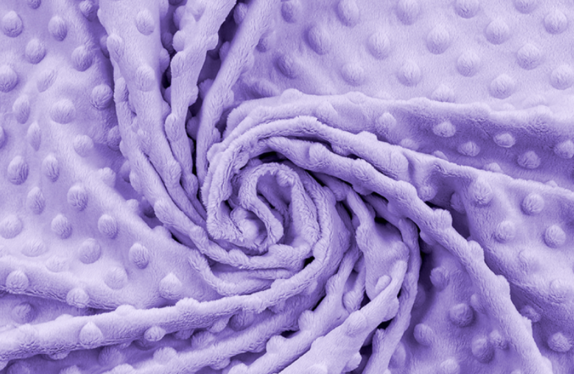 Stabilizační polštářek minky levandulová