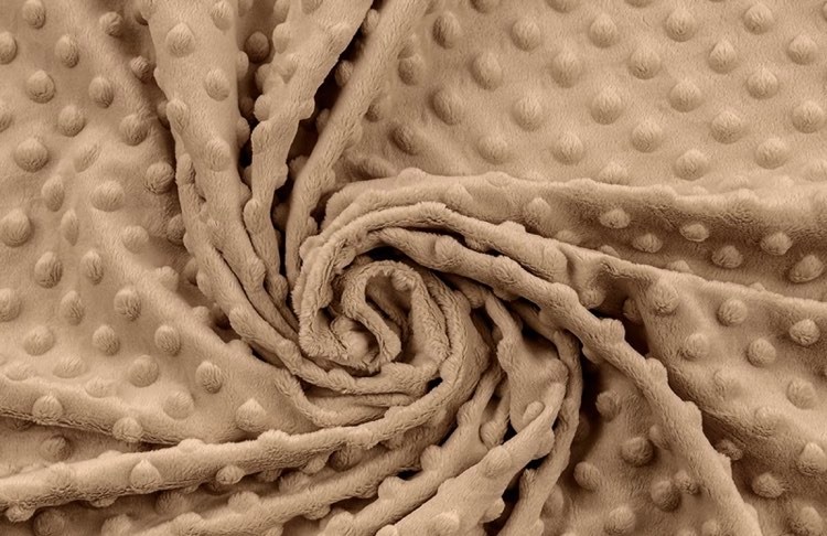 Těhotenský polštář minky béžová