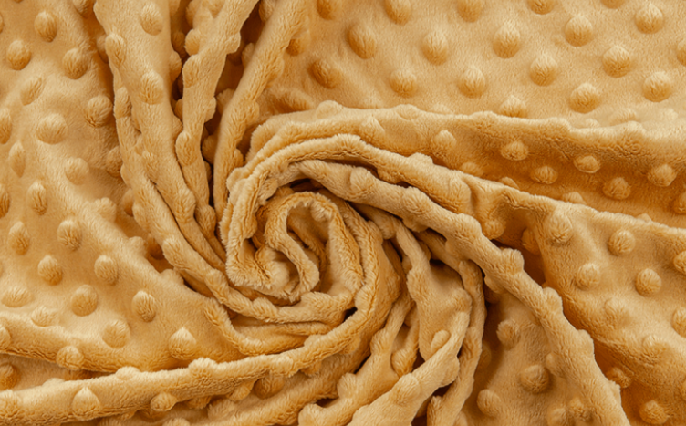 Těhotenský polštář minky hořčice