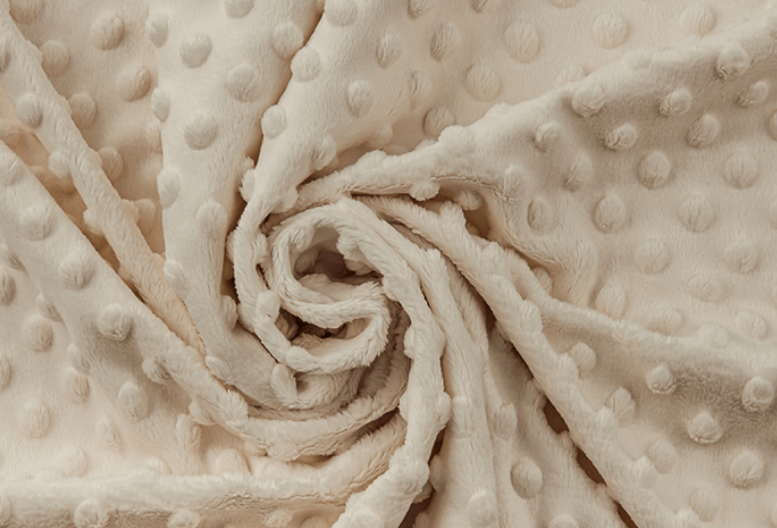 Mickey hlava minky s mašlí béžová