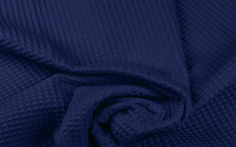 Pletený cop Vafle tmavě modrá