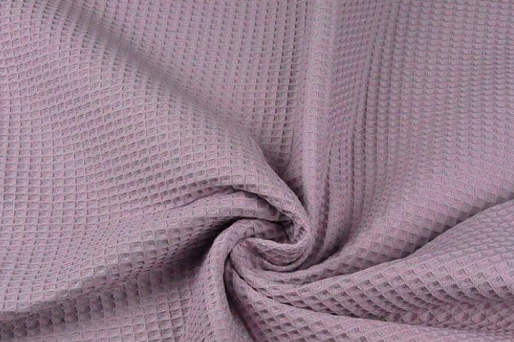 Pletený cop Vafle tmavě starorůžová