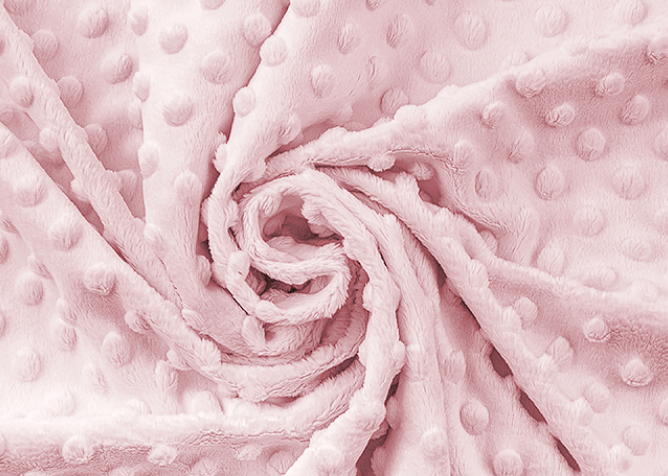 Těhotenský polštář minky sv. růžová