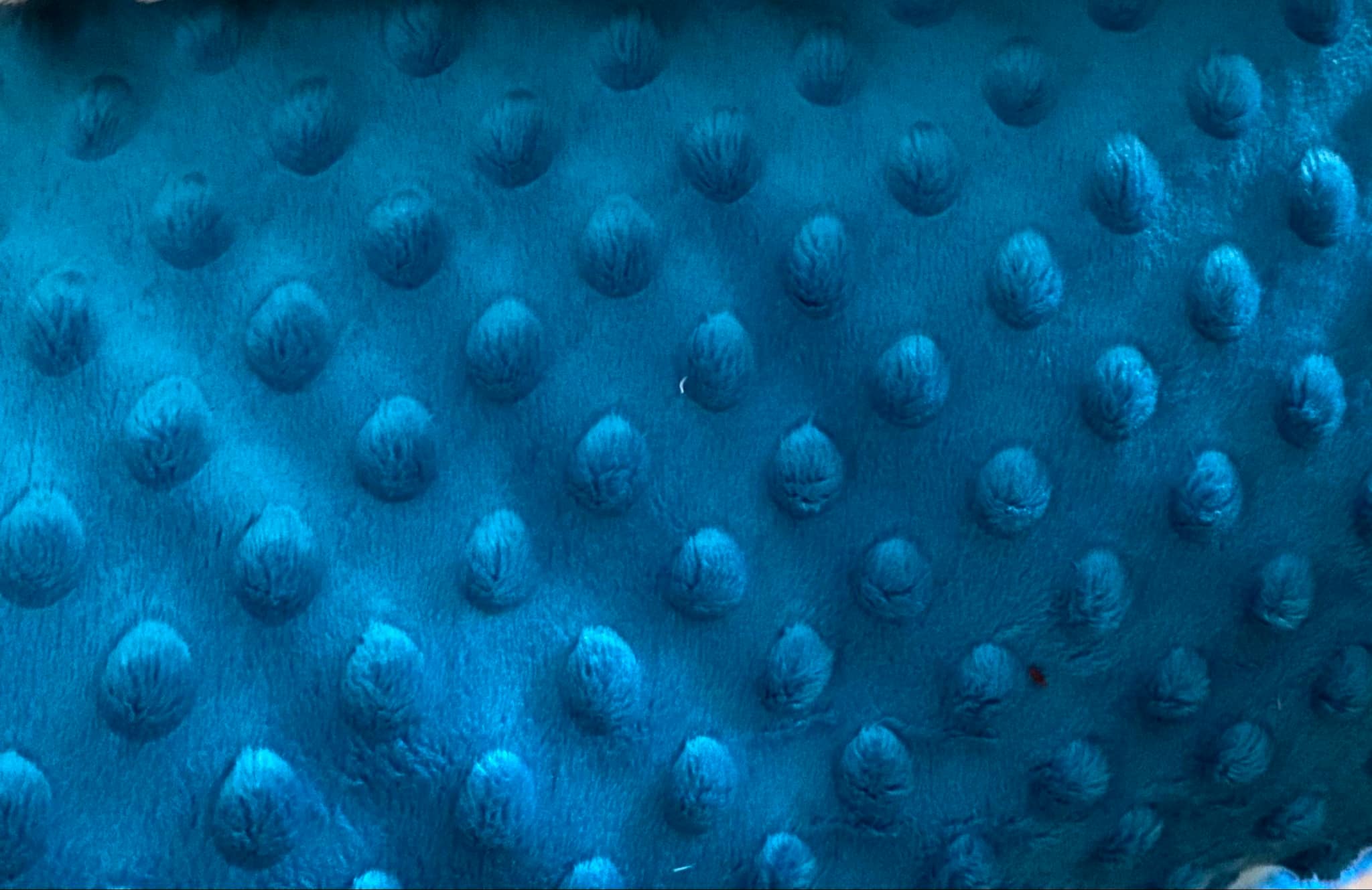 Těhotenský polštář minky petrolejová se zipem