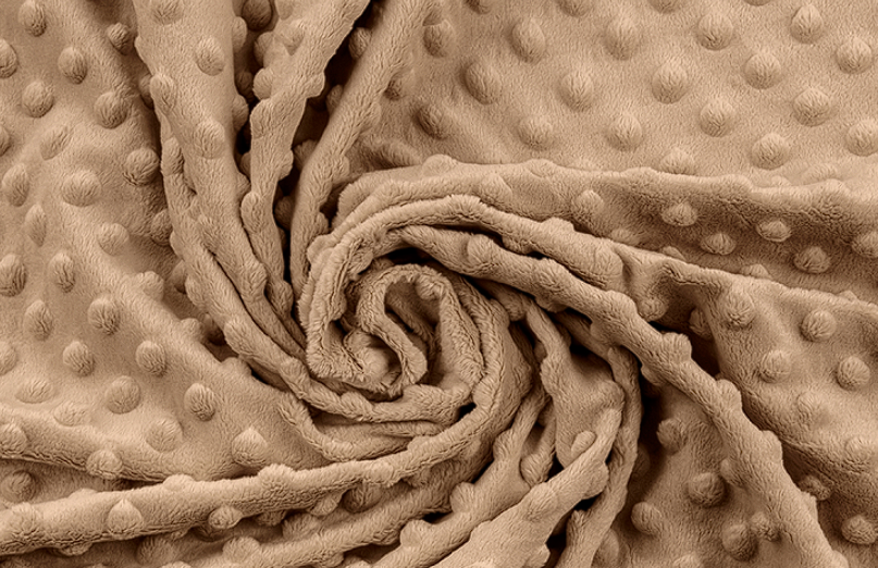 Těhotenský polštář minky béžová se zipem