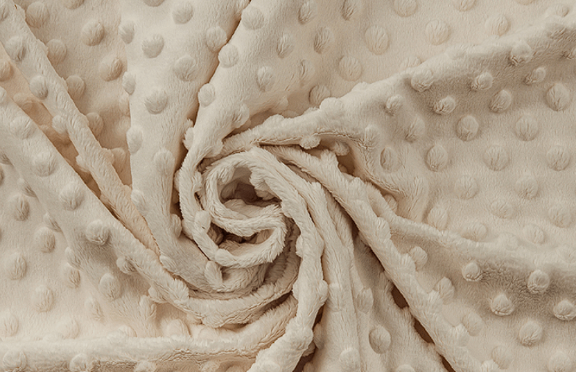 Těhotenský polštář minky sv. béžová se zipem