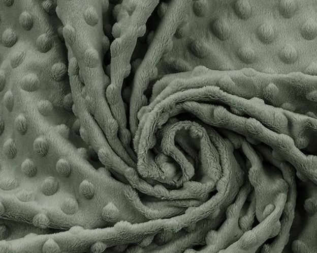 Těhotenský polštář minky šalvějová