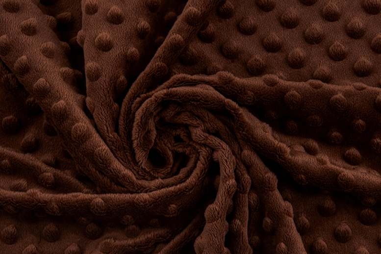 Těhotenský polštář minky hnědá