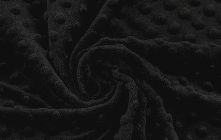 Stabilizační polštářek minky černá