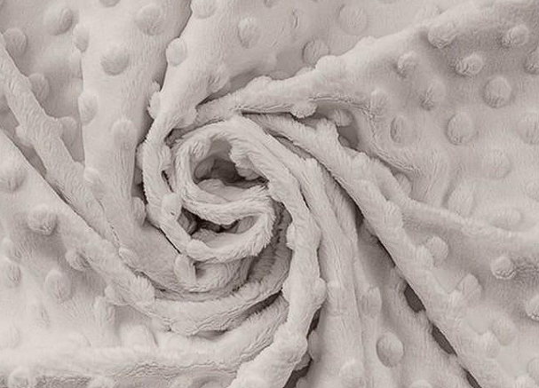 Podhlavníček do postýlky minky stříbrný