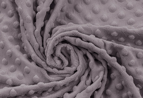 Polštářek mráček minky šedá