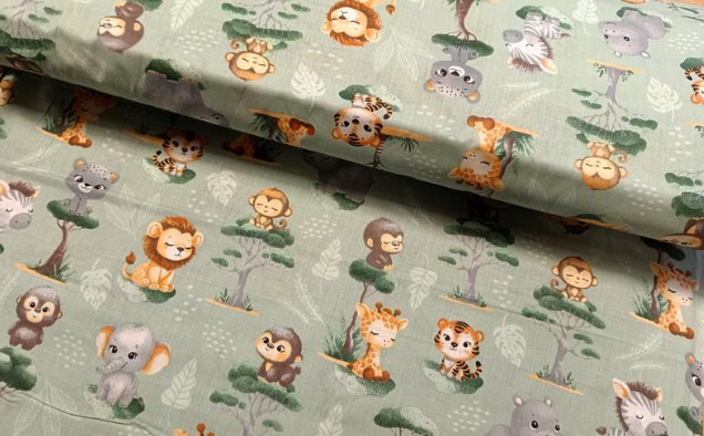 Oboustranná dečka Ráj zvířátek 