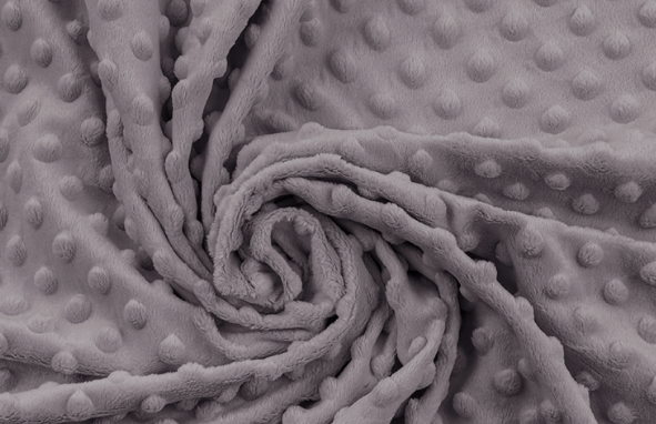 Těhotenský polštář minky šedá