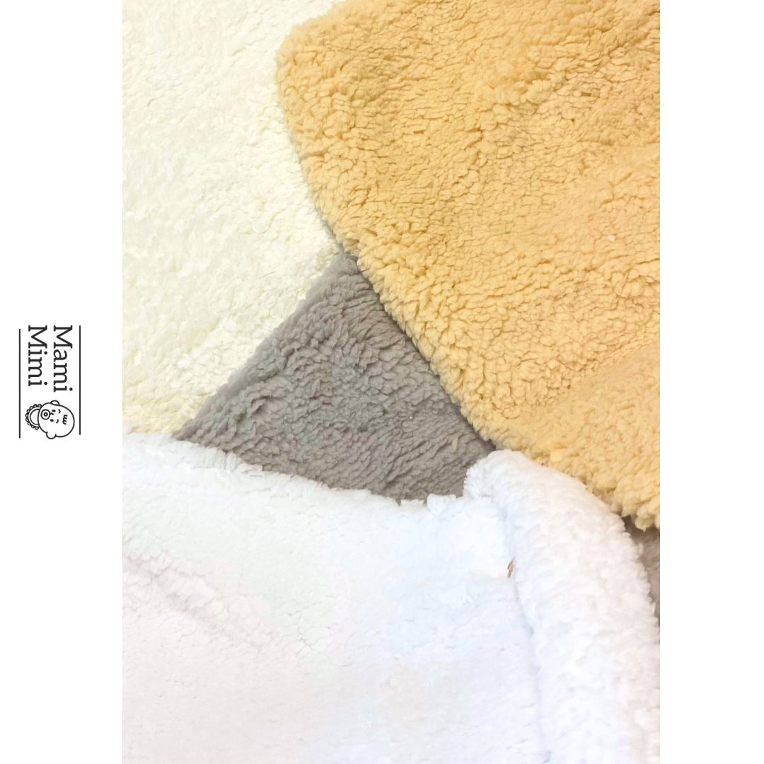 Beránková dečka růžová