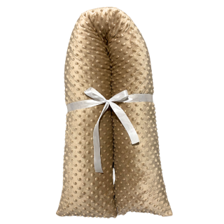 Těhotenský polštář minky béžová