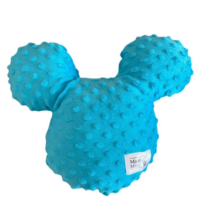 Mickey hlava minky tyrkysová