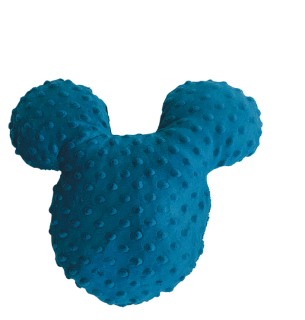 Mickey hlava minky petrolejová