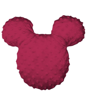 Mickey hlava minky višňová