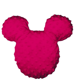 Mickey hlava minky fuchsiová