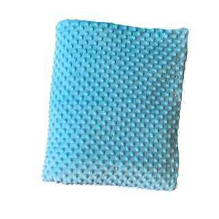 Oboustranná dečka minky světle tyrkysová