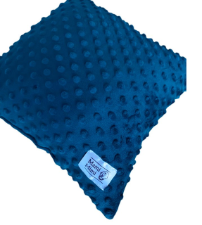 Polštářek minky granátová