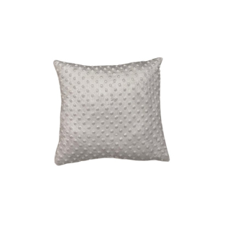 Polštářek minky sv. šedá 