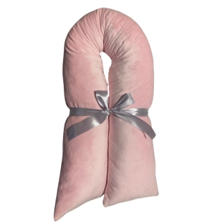 Těhotenský polštář cuddly sv. růžový