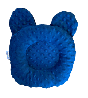 Podhlavníček do postýlky minky granátový