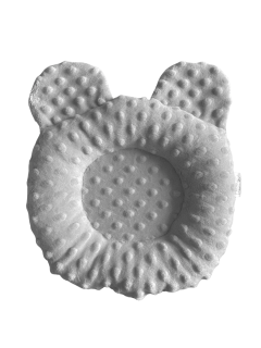 Podhlavníček do postýlky minky sv. šedý