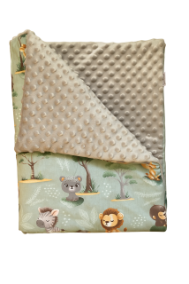 Oboustranná dečka Ráj zvířátek 